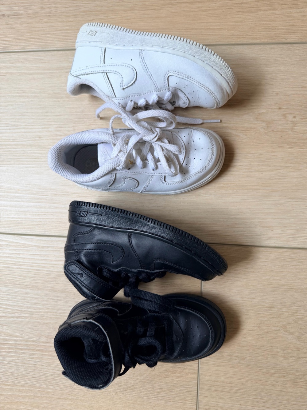 Toddler Nike Air Force 1 Shoe Bundle size 9c